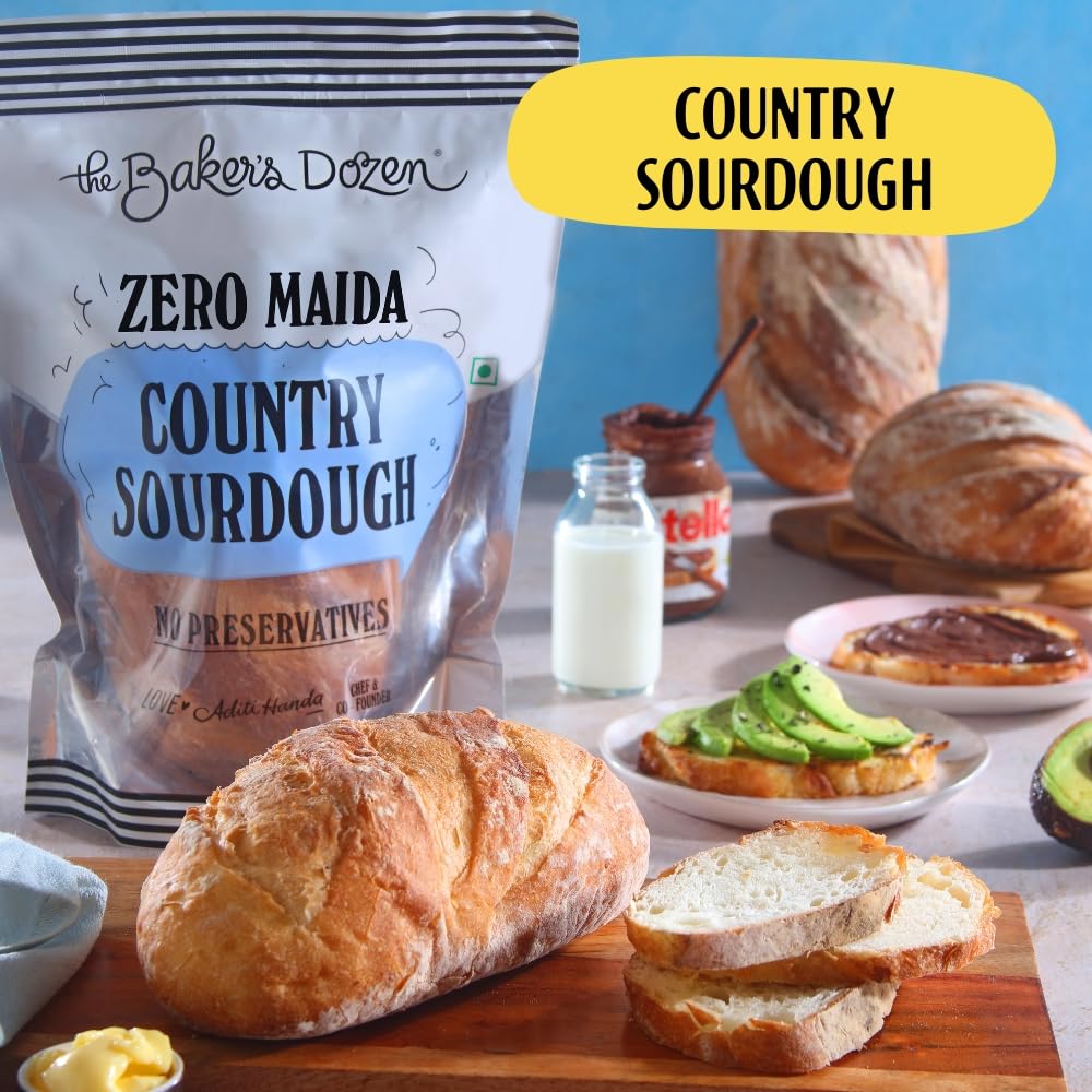 The Baker's Dozen Country Sourdough, 330 g : Amazon.in: Fashion